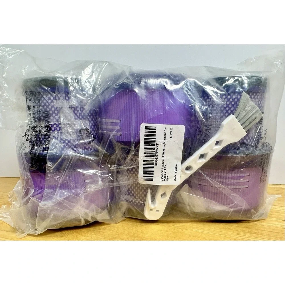 3 Pack Dyson Vacuum Filter Replacement Compatible V11